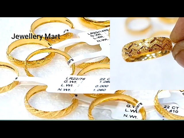 Latest light 22k gold ring design ideas ||Gold ring design - YouTube